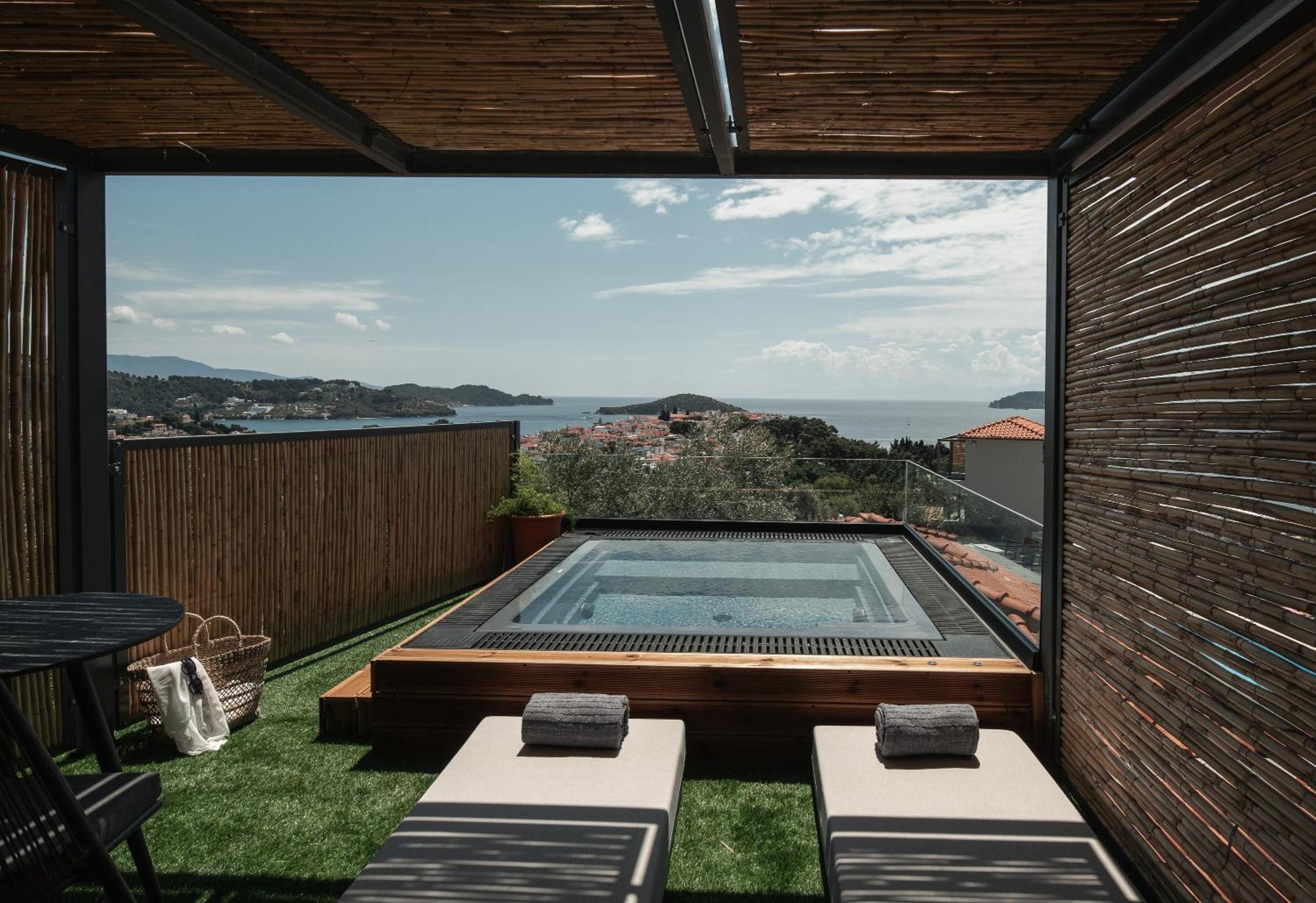 העיירה סקיאתוס Poseidon Villas מראה חיצוני תמונה