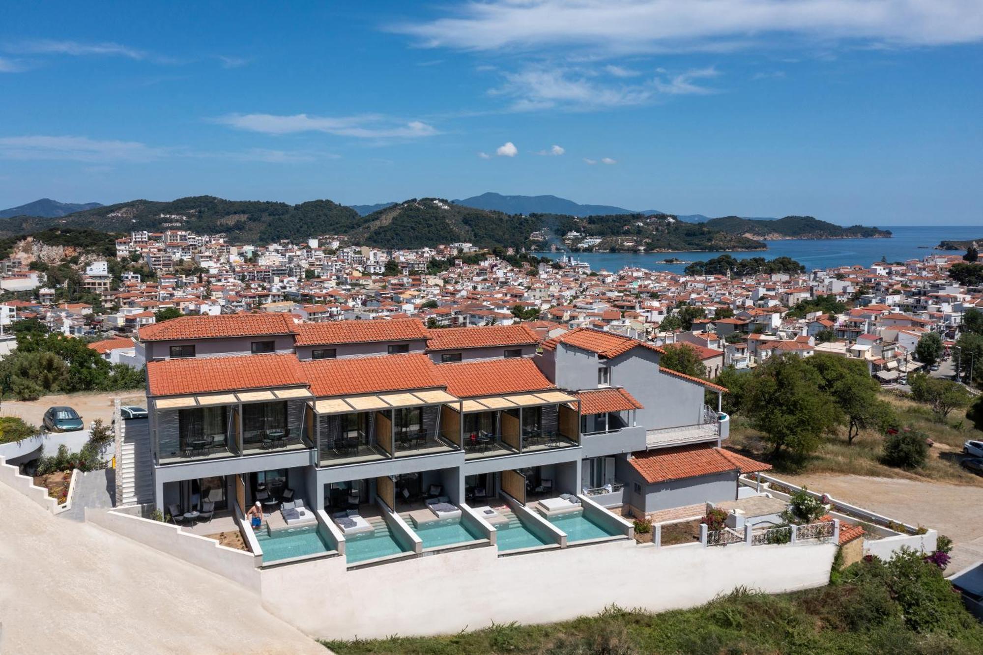 העיירה סקיאתוס Poseidon Villas מראה חיצוני תמונה